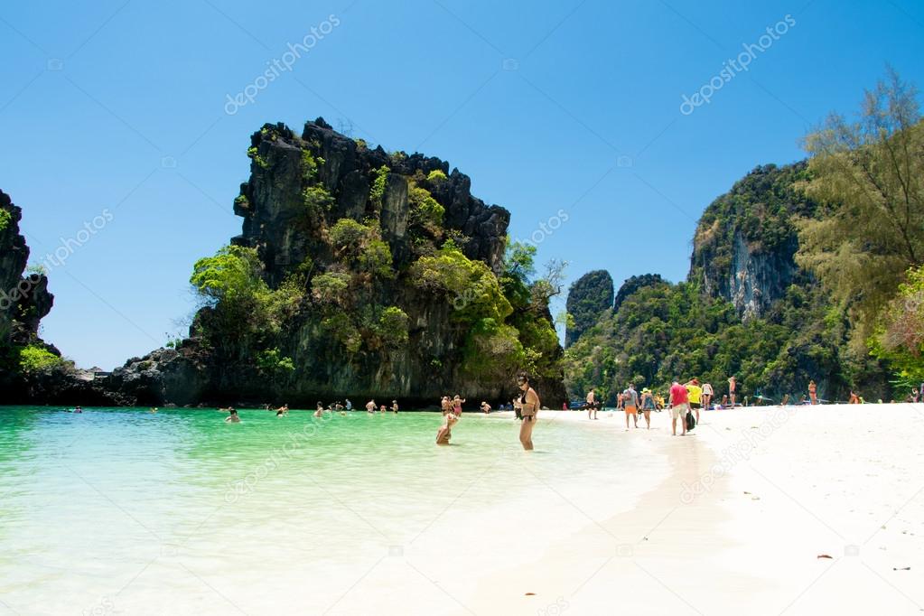 KRABI,THAILAND - March 7: Koh Hong island famous attractions.Tou