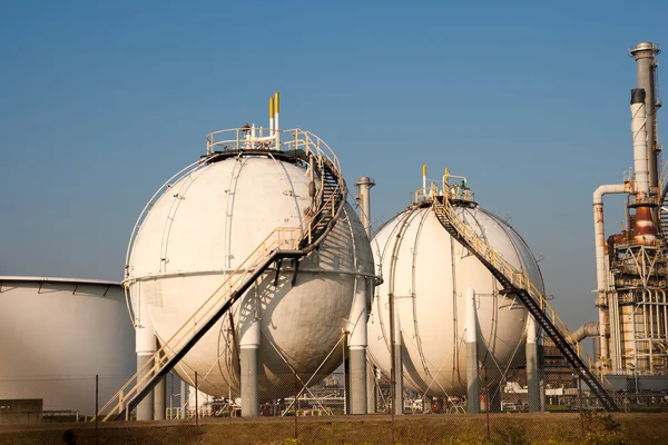 Gáz silo — Stock Fotó