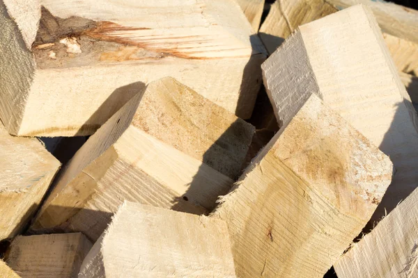 Dřevo na topení — Stock fotografie