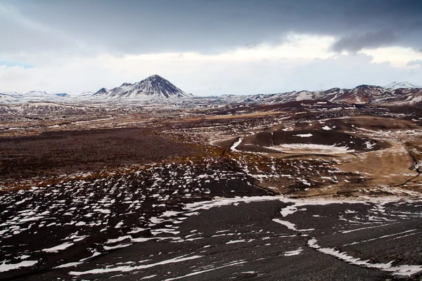 İzlanda vulcanic manzara — Stok fotoğraf