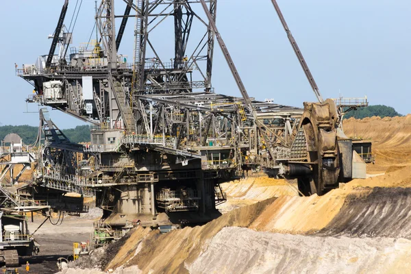 Brown coal pit — Stock Photo, Image