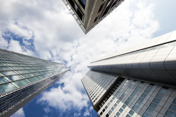 Wolkenkrabbers van Frankfurt — Stockfoto