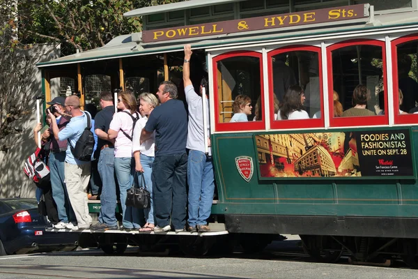 Seilbahn von San Francisco — Stockfoto