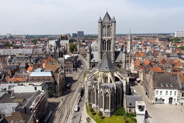 St Bavos Cathedral in Gent — Stock Photo, Image