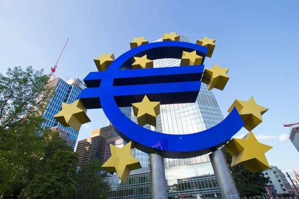 Euro sign — Stock Photo, Image