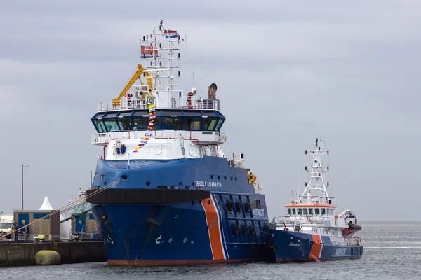 Holländska kustbevakningen — Stockfoto