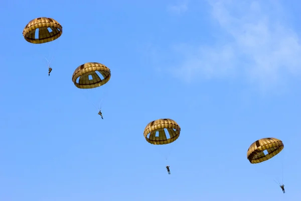 Paratroopers Stock Photo