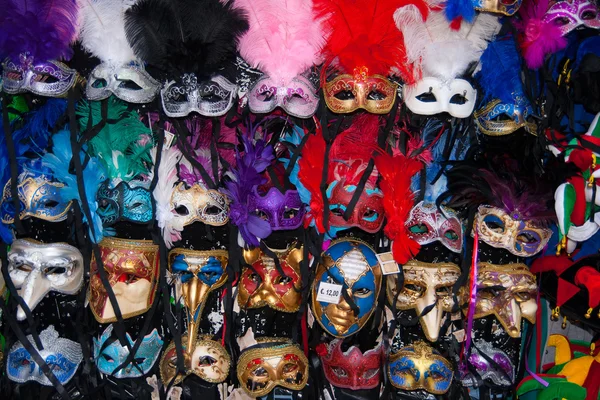 Máscara de Carnaval Veneciano en Venecia — Foto de Stock