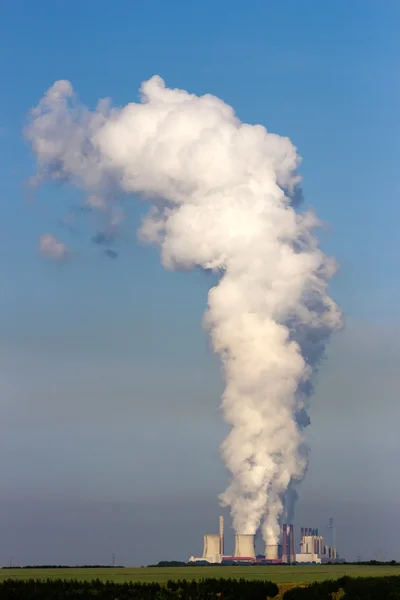 Central eléctrica do carvão — Fotografia de Stock