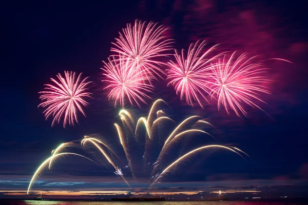 Fuochi artificiali — Foto Stock