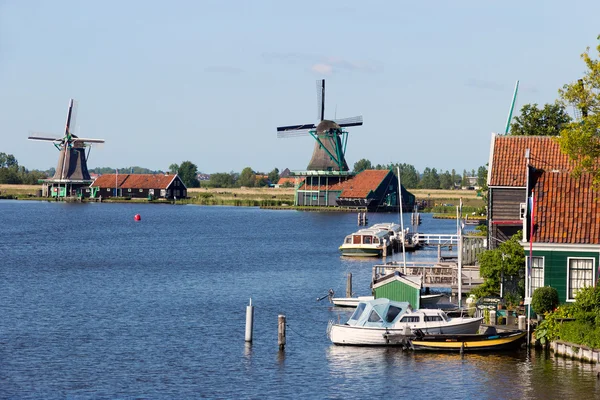 Zaanse Schans'a — Stok fotoğraf