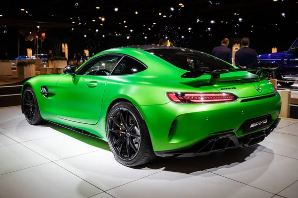 Mercedes Amg Coupe Sports Car Autosalon 2020 Motor Show 벨기에 — 스톡 사진