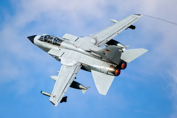 German Air Force Panavia Tornado Bomber Jet Tlg Buchel Taking — Stock Photo, Image