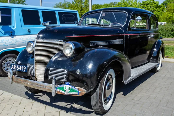 1939 Chevrolet Master Deluxe Klasyczny Samochód Parkingu Rosmalen Holandia Maja — Zdjęcie stockowe