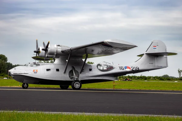 Consolidated Pby Catalina Flying Boat Leeuwarden Airbase Netherlands June 2016 — Stock Photo, Image
