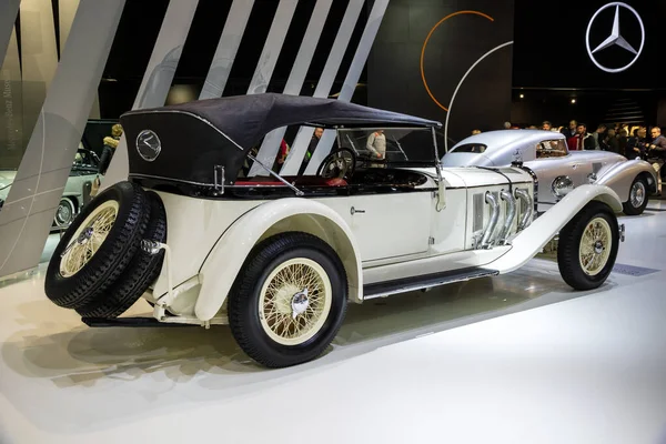 1927年梅赛德斯Benz Type W06经典车在Techno Classica Essen车展 2017年4月6日 — 图库照片