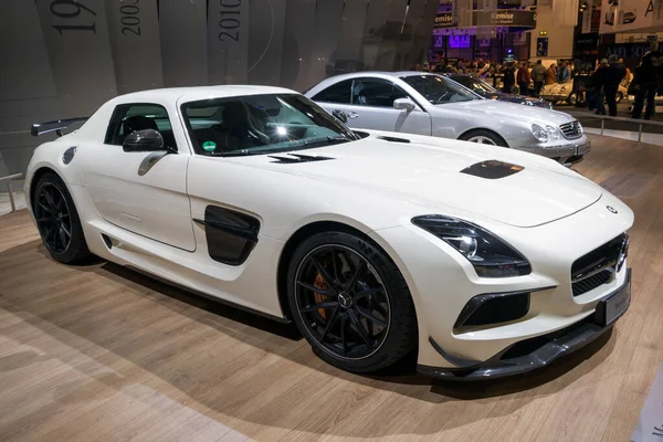 2013 메르세데스 Sls Amg 시리즈 C197 스포츠 테크노 클래식 Techno — 스톡 사진