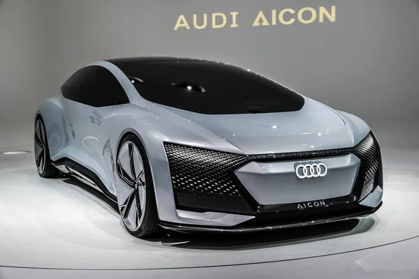 Audi Aicon Autônomo Carro Elétrico Exibido Frankfurt Iaa Motor Show — Fotografia de Stock