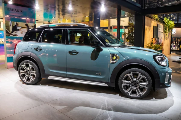 Mini Countryman Cooper Coche Eléctrico Presentado Feria Del Motor Iaa — Foto de Stock