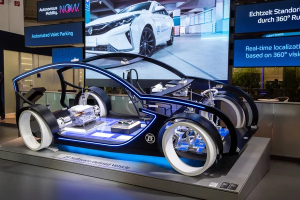 Driving Intelligence Software Defined Vehicles Presenterades Motormässan Iaa Mobility 2021 — Stockfoto