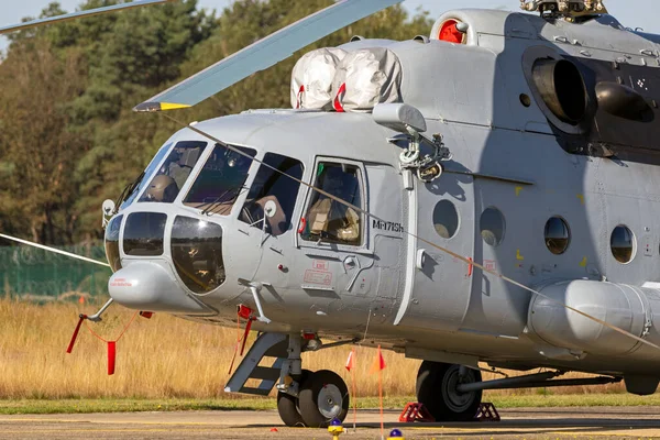 Croatian Air Force 171Sh Transport Helicopter Tarmac Kleine Brogel Airbase — Stock Photo, Image