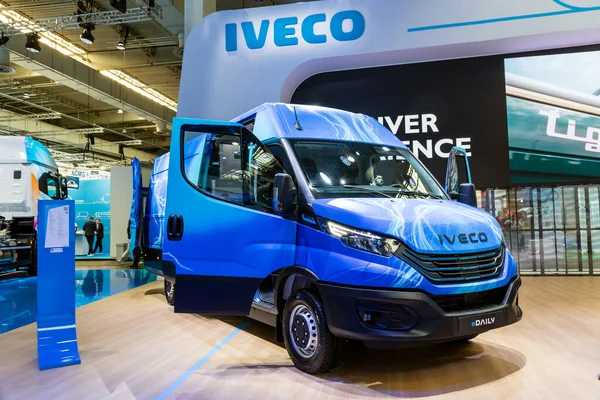 Targach Hannover Iaa Transportation Motor Show Zaprezentowano Dostawcę Paneli Elektrycznych — Zdjęcie stockowe