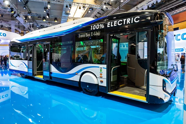 Iveco Bus City Way Elektryczny Transport Publiczny Zaprezentowany Targach Hannover — Zdjęcie stockowe