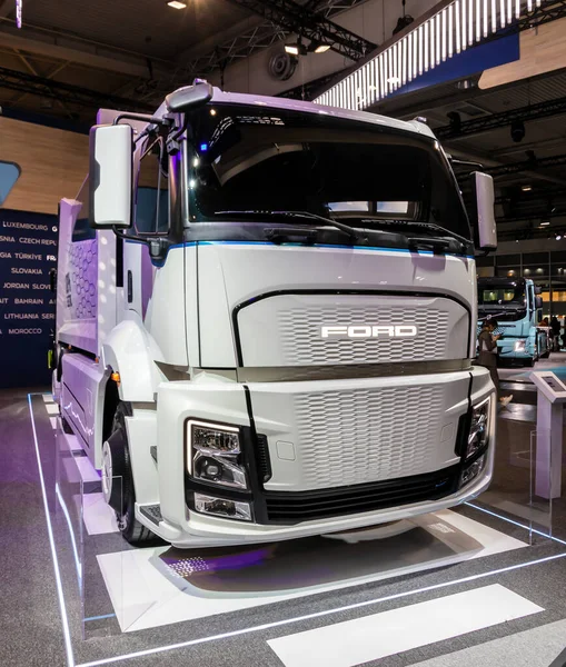 Ford Otosan Introducing 100 Electric Truck Hannover Iaa Transportation Motor — Stock Photo, Image