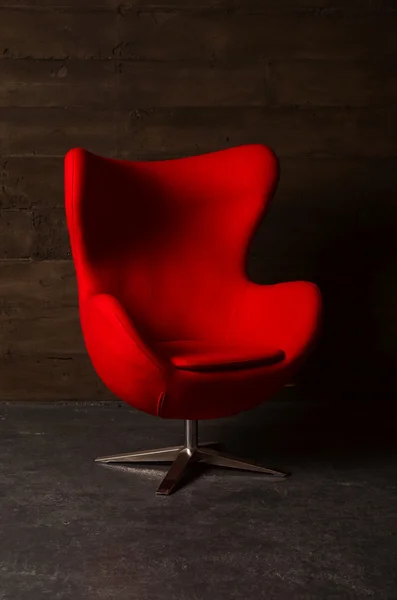 Chaise rouge — Photo