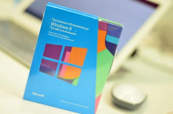 Sicherheits-Programm für Windows 8 — Stockfoto