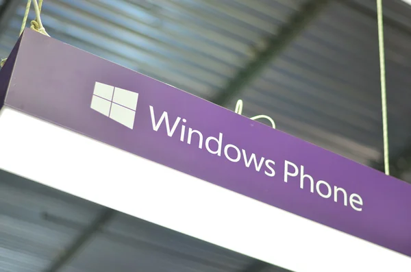 Ve Windows phone vývěsní štít Royalty Free Stock Obrázky