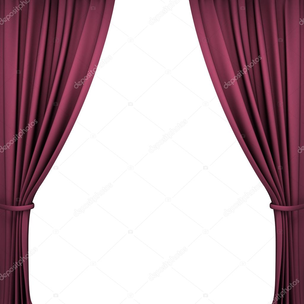 Red Velvet Theater Curtains