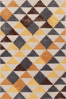 Halı ve Halı tasarımı sıkıntılı desen ve modern renklerle