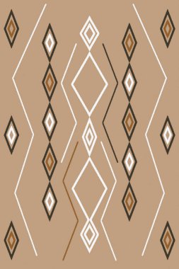 Halı ve Halı tasarımı sıkıntılı desen ve modern renklerle