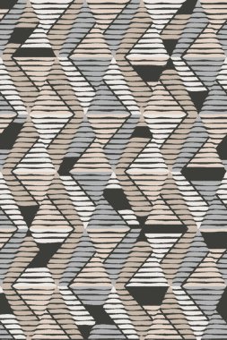 Halı ve Halı tasarımı sıkıntılı desen ve modern renklerle