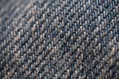 Denim fiber makro fotoğraf dokusu