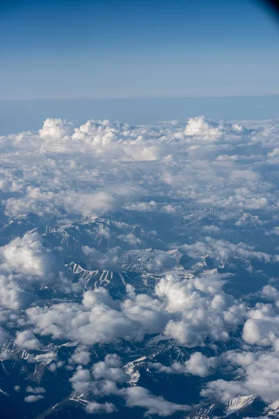 飛行機からの雲 — ストック写真