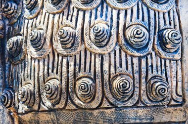 soyut sarmal metal arka plan