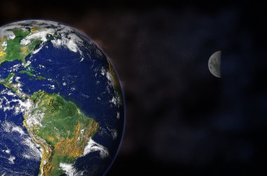 Dünya ve Ay gezegeni