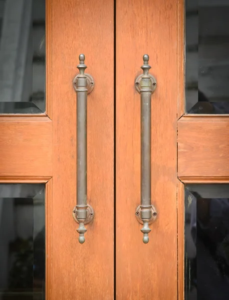 Old door handle — Stock Photo, Image