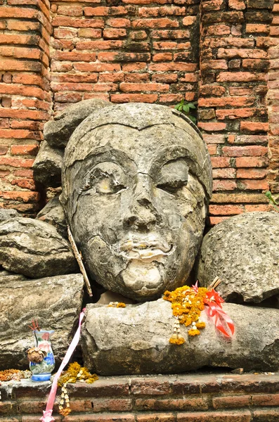 Testa di Buddha — Foto Stock