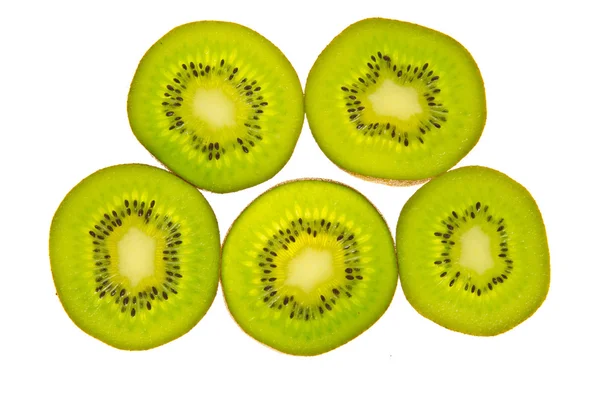 Kiwi frukt skivor — Stockfoto