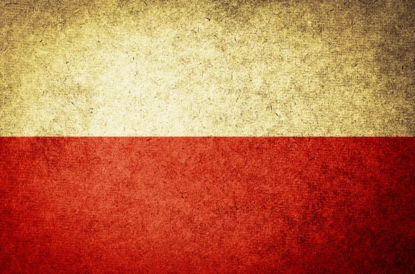 波兰的旗子 — 图库照片