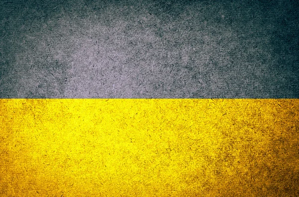 Flagge der Ukraine — Stockfoto