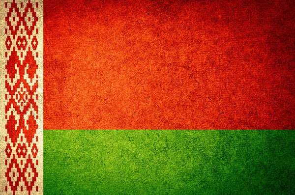 Bandera de Belarus — Foto de Stock