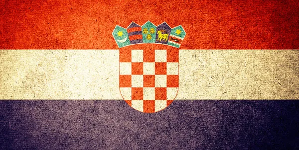 Drapeau de Croatie — Photo