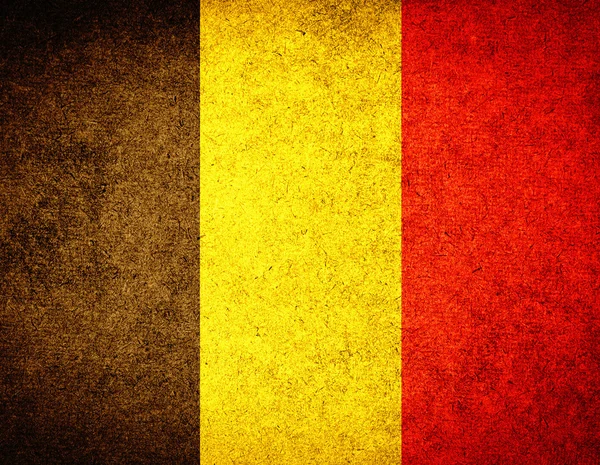 Vlag van België — Stockfoto