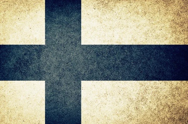 Flagge Finnlands — Stockfoto