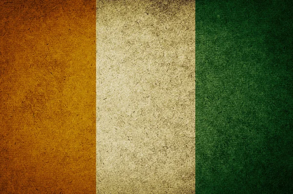 Flag of Ivory coast — Stock Photo, Image