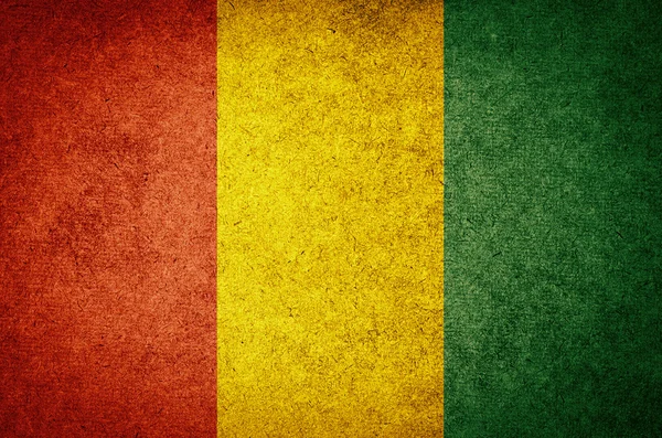 Flag of Guinea — Stock Photo, Image